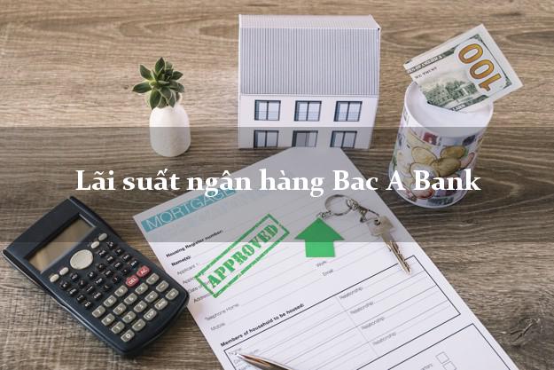 Lãi suất ngân hàng Bac A Bank